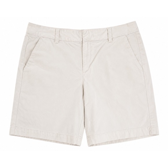 J. Crew Pants - J.Crew White Bermuda Shorts Size 8 Stretch Cotton Classic Summer Preppy